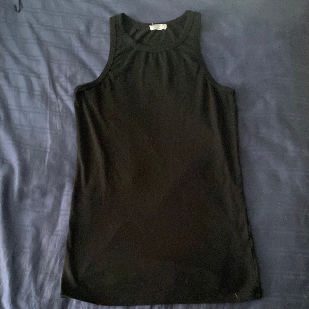 *3 for $10* Ardene Basics High Neck Tank Top - Black - XS